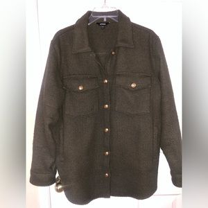 Express button down top